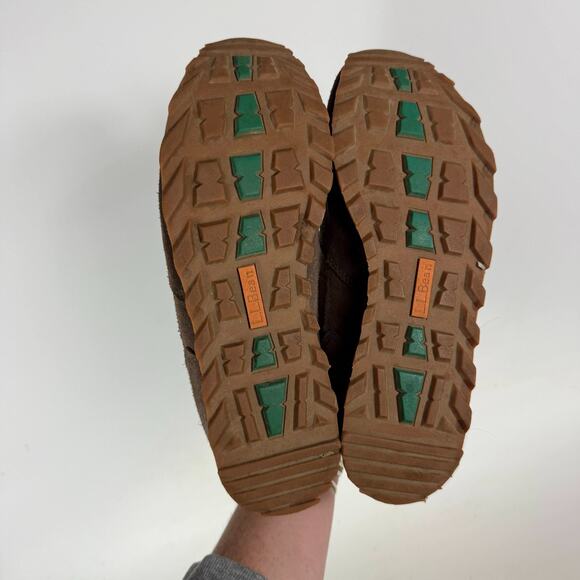 L.L. Bean Katahdin Hiking Sneakers Women's 9 Brown Suede Lace-Up Low Top Classic - Picture 8 of 10